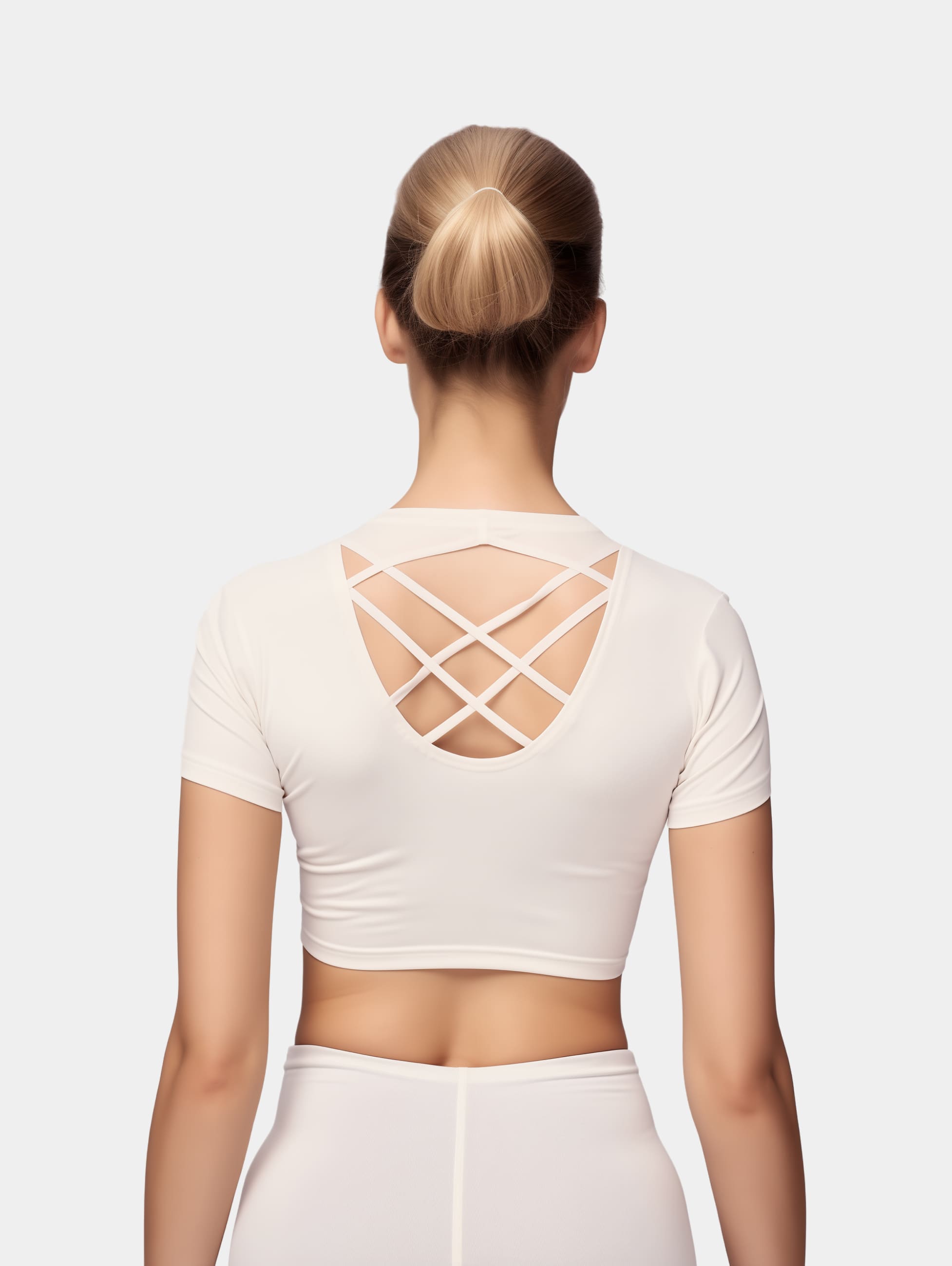 Minimalist Half-Sleeve Crop